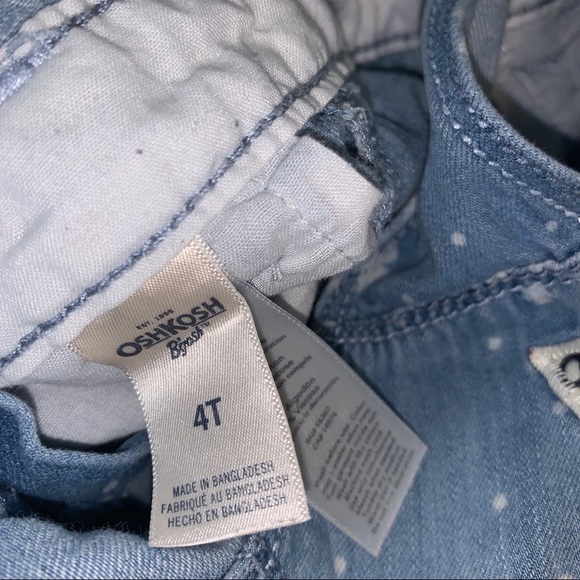 Oshkosh B’Gosh denim dress - 4T - Picture 3 of 4